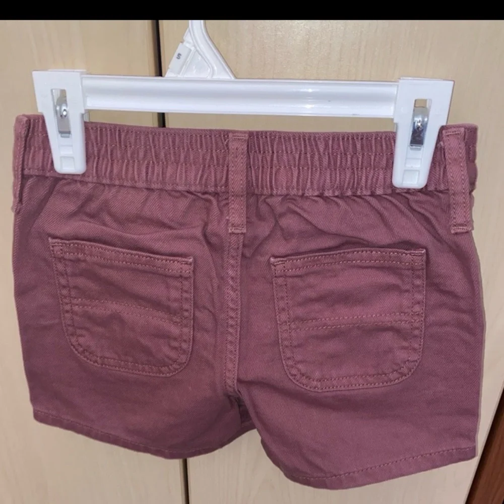 Old Navy Girls Utility Shorts Size 6 Burgundy Mauve